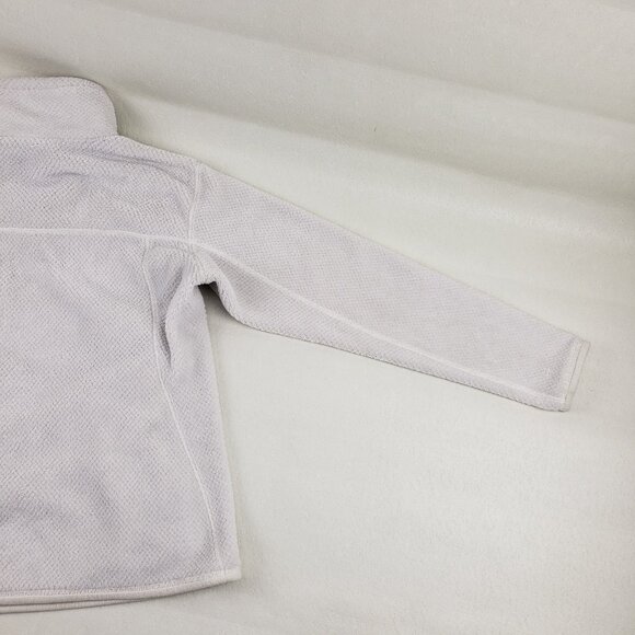 Patagonia Synchilla Snap T Fleece Pullover Womens Medium White Outdoor Jacket - Picture 8 of 12